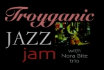 Troyganic jazz jam with Nora Bite trio